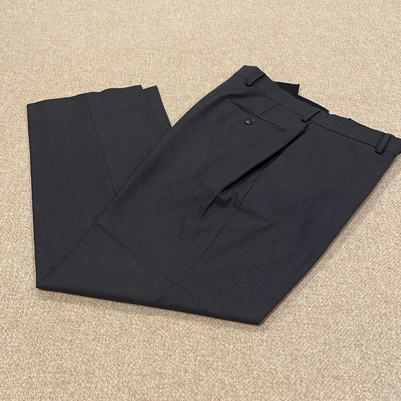 Brooks Brother Men Charcoal Gray 2-piece Suit Pants flat front Jacket 2-button - Picture 6 of 11